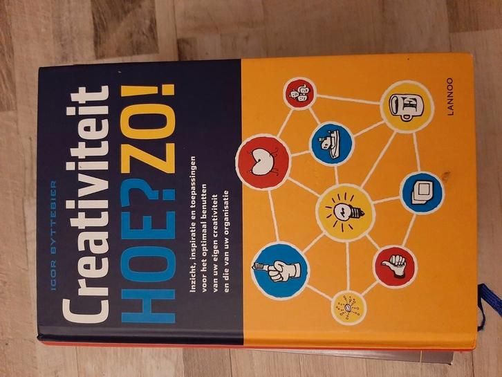 Igor Byttebier - Creativiteit Hoe? Zo!, Boeken, Advies, Hulp en Training, Zo goed als nieuw, Ophalen of Verzenden