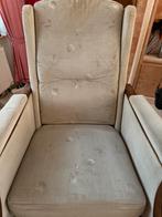 Tekoop sta-op stoel, Huis en Inrichting, Fauteuils, Ophalen, Gebruikt, Stof