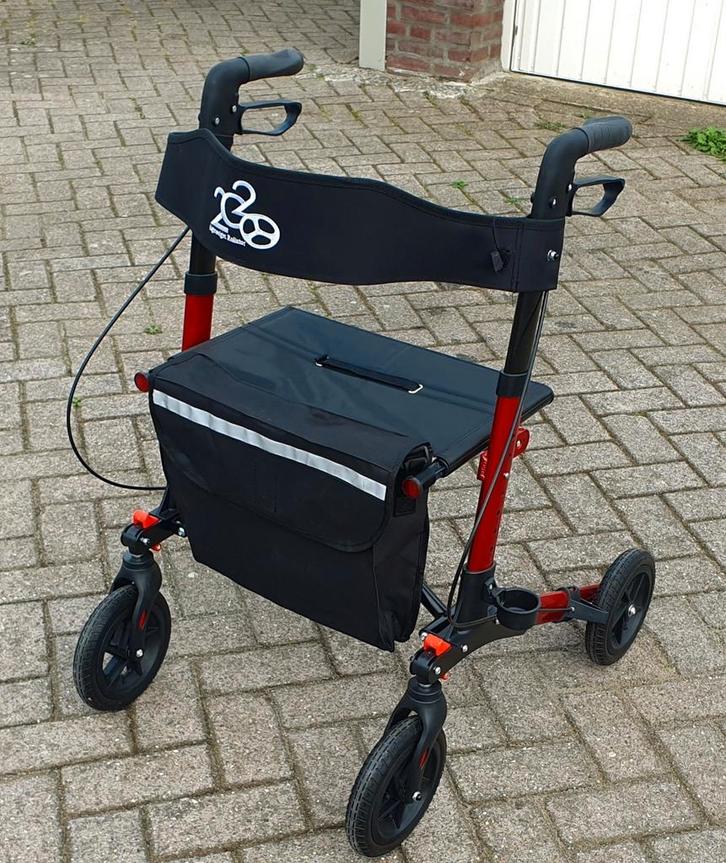 Lichtgewicht Rollator dubbel inklapbaar NIEUW, Diversen, Rollators, Nieuw, Lichtgewicht, Ophalen of Verzenden