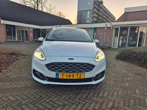 Ford Fiësta 1.0 Ecoboost Vignale 140pk 5D 2019 Wit, Auto's, Ford, Bedrijf, Te koop, Fiësta, ABS, Achteruitrijcamera, Adaptieve lichten