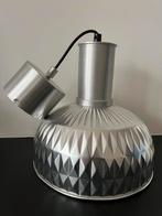 Vintage Ikea hanglamp T0342 origami zilverkleurig, Ophalen of Verzenden, Gebruikt, Minder dan 50 cm