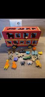 houten dieren bus van Primi Passi,, Ophalen of Verzenden, Gebruikt, Jongen of Meisje