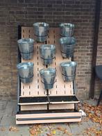 Bloemenrek, Ophalen of Verzenden, Gebruikt, Rond, Minder dan 30 cm