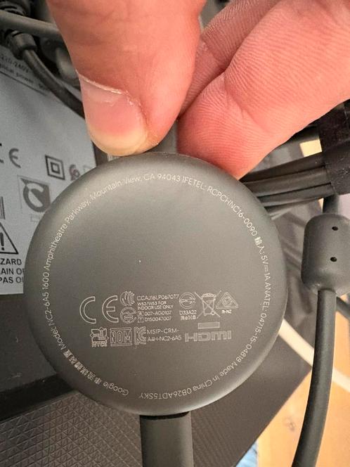 Google Chromecast v3, Telecommunicatie, Mobiele telefoons | Telefoon-opladers, Zo goed als nieuw, Ophalen of Verzenden
