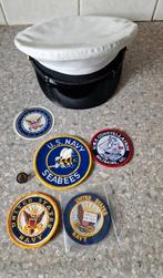 Lotje Amerikaanse marine US navy emblemen pet bancroft, Verzamelen, Ophalen of Verzenden