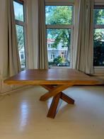 Prachtige eikenhouten vierkante tafel (eettafel), Ophalen, Nieuw, Vijf personen of meer, 100 tot 150 cm