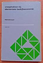 Vraagstukken bij elementaire Bedrijfseconomie 1983, Boeken, Gelezen, Economie en Marketing, Verzenden