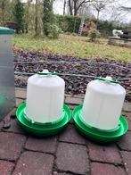 Drinktoren voor kippen 2 stuks, Dieren en Toebehoren, Ophalen, Zo goed als nieuw, Drinken en Voederen