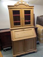 Mooie antiek grenen secretaire kast, Ophalen