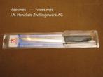 2 ×  vleesmes, vlees mes, J.A. Henckels Zwillingswerk A.G., Ophalen of Verzenden, Nieuw, Rvs of Chroom, Vaatwasserbestendig