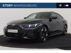 BMW i4 M50 High Executive / Schuif-kanteldak / Trekhaak / M, Stof, Gebruikt, Zwart, Met garantie (alle)