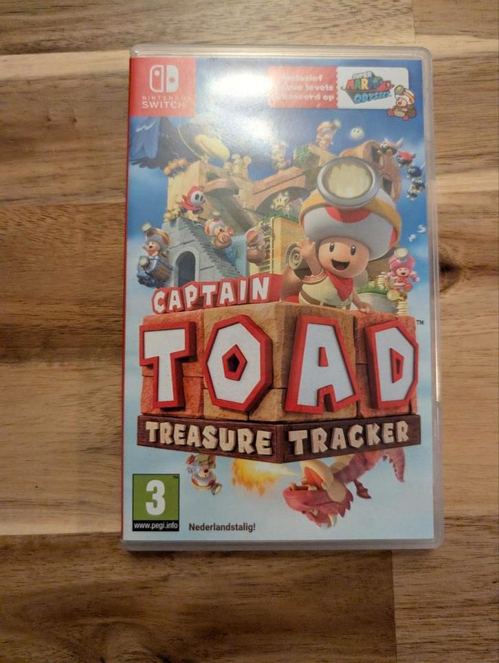 Captain Toad: Treasure Tracker - Nintendo Switch, Spelcomputers en Games, Games | Nintendo Switch, Zo goed als nieuw, Puzzel en Educatief