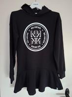 Zwarte jurk 12/152 Nik&Nik zgan, Kinderen en Baby's, Kinderkleding | Maat 152, Ophalen of Verzenden, Zo goed als nieuw, Meisje
