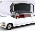 Citroen DS 23 Pallas 1973 White & Black Vinyl Roof 1-12 Nore, Tschuiten@hotmail.com, Auto, Frankrijk, Ophalen of Verzenden