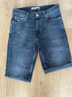 Tommy Hilfiger jeans short, zwart/ grijs, maat 28, W32 (confectie 46) of kleiner, Gedragen, Ophalen of Verzenden, Tommy Hilfiger