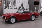 Triumph TR6 2.5 1970 Maroon Rood technisch perfect!, Auto's, Triumph, TR6, Cabriolet, 2498 cc, Handgeschakeld