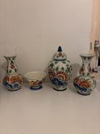 Delfts Blauw Aardewerk Set, Antiek en Kunst, Antiek | Keramiek en Aardewerk, Ophalen