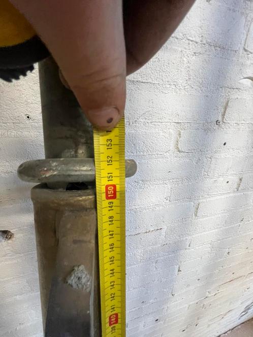 Schroefstempels/ geveldragers, Doe-het-zelf en Verbouw, Steigers, Zo goed als nieuw, Overige typen, Minder dan 2 meter, Ophalen