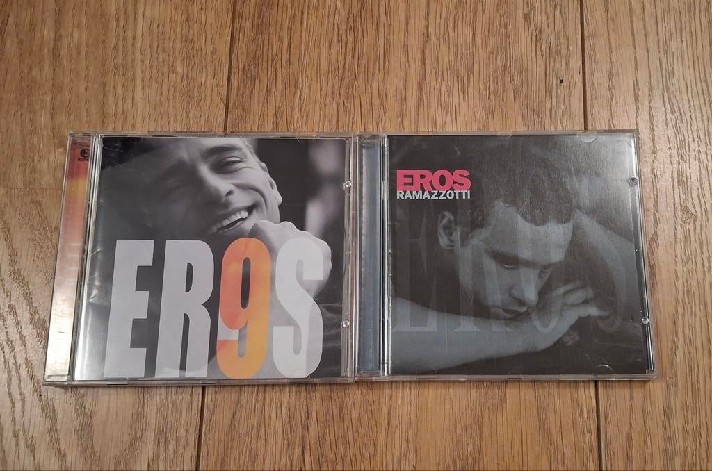 Eros Ramazzotti CD's - Eros & Eros 9, Cd's en Dvd's, Cd's | Pop, Zo goed als nieuw, Ophalen of Verzenden