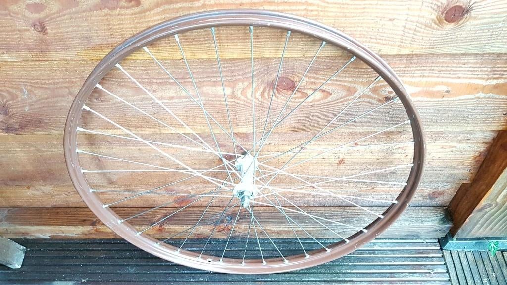 Fiets voorwielen 28 en 21 inch, Fietsen en Brommers, Fietsonderdelen, Gebruikt, Wiel, Ophalen of Verzenden