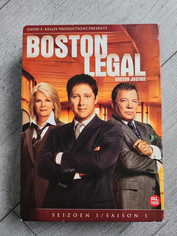 Boston Legal Seizoen 1 DVD Boxset, Cd's en Dvd's, Dvd's | Tv en Series, Gebruikt, Drama, Boxset, Vanaf 12 jaar, Ophalen of Verzenden