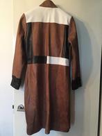 Handgemaakte leren jas - Maat M/L, Ophalen of Verzenden, Gedragen, Maat 42/44 (L), Bruin