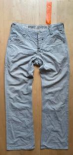 PME Legend London Pant fine stripe zomer broek grijs W32 L34, Ophalen of Verzenden, Grijs, W32 (confectie 46) of kleiner, Pme Legend