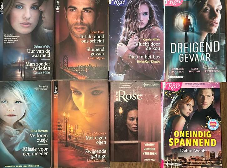 IBS Black Rose THRILLERS, 17 verhalen, Boeken, Thrillers, Zo goed als nieuw, Nederland, Ophalen of Verzenden