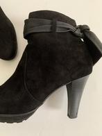 E10 Caprice maat 38 lage enkel-laarzen schoenen zwart hak, Zwart, Ophalen of Verzenden, Zo goed als nieuw, Caprice