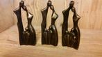 bronzen beeld / Familie met 1,2 en 3 KINDEREN/ brons