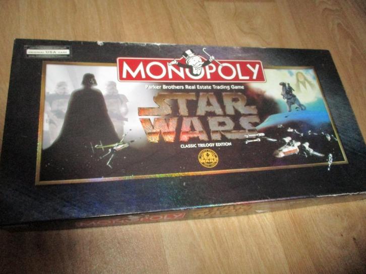 bordspel Monopoly Star Wars Trilogy Monopolie fraai, Hobby en Vrije tijd, Gezelschapsspellen | Bordspellen, Zo goed als nieuw