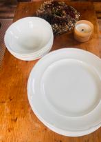 9 grote borden 35 cm (+ 7 diepe gratis), Ophalen, Gebruikt, Bord(en)