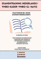 Examentraining of bijles Nederlands aan huis, Tickets en Kaartjes, Kortingen en Cadeaubonnen