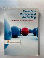 Thema’s in management accounting, Boeken, Ophalen of Verzenden, Zo goed als nieuw, WO