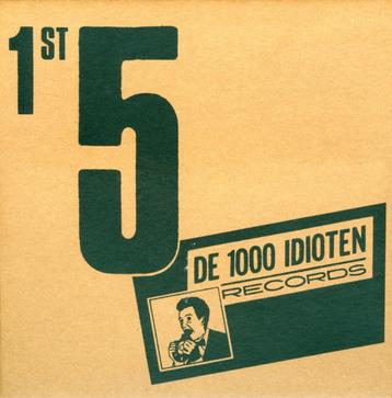 Box 7” singles ‘1st 5 De 1000 Idioten Records’ (1979) PUNK beschikbaar voor biedingen