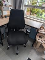 Zwarte bureaustoel, verstelbaar, Huis en Inrichting, Ophalen, Zwart