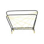 Vintage Design Brievenhouder Metaal Scoubidou Jaren 50, Ophalen of Verzenden, Gebruikt