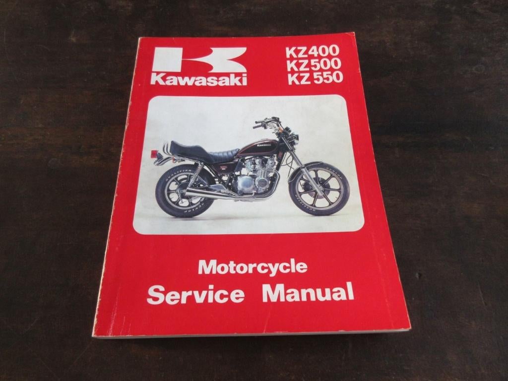 Kawasaki KZ400 KZ500 KZ550 werkplaatsboek repair manual, Ophalen of Verzenden, Kawasaki