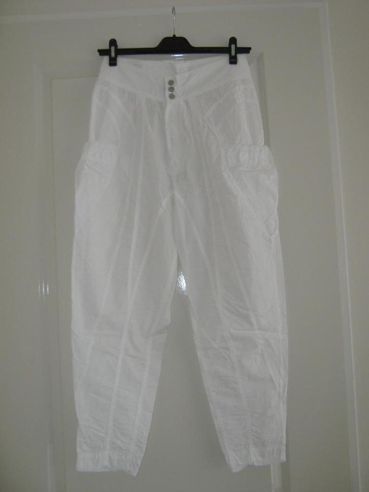 Broek Nolita wit, Kleding | Dames, Broeken en Pantalons, Zo goed als nieuw, Wit, Ophalen
