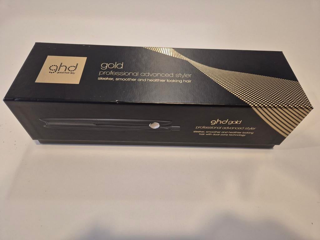 GHD gold stijltang 100% nieuw in doos, Ophalen of Verzenden, Nieuw, Krultang of Stijltang