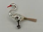 Oude kerstbal zwaan vogel, Ophalen of Verzenden, Zo goed als nieuw