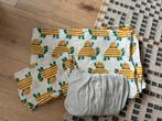 Ledikant beddengoed met schildpad print, Gebruikt, Overige kleuren, Jongetje of Meisje, Dekbedovertrek