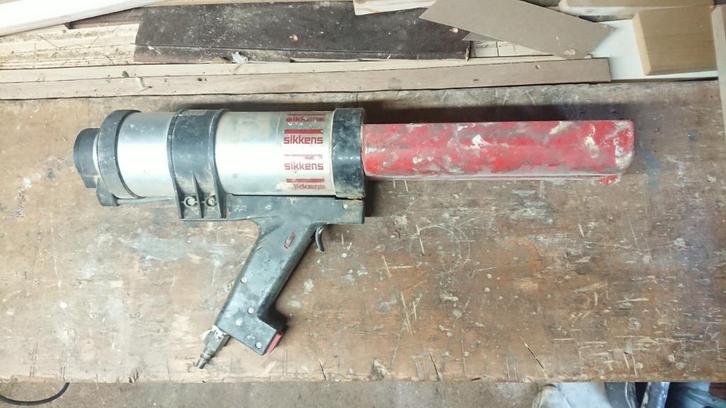 MK pneumatisch injectiepistool kitpistool, Doe-het-zelf en Verbouw, Gereedschap | Handgereedschap, Gebruikt, Ophalen of Verzenden