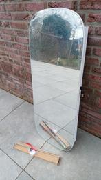 Sieradenkast Wandkast / Spiegel Crème binnenzijde 42x10x108, Gehele gezicht, Wit, Nieuw, Ophalen of Verzenden