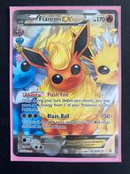 Flareon EX RC28/RC32 - generations radiant collection, Ophalen of Verzenden, Zo goed als nieuw, Losse kaart