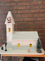 Mooie kerk met verlichting, Diversen, Kerst, Ophalen of Verzenden, Zo goed als nieuw