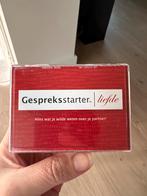 Gespreksstarter Liefde - Leuk voor koppels!, Een of twee spelers, Ophalen of Verzenden, Zo goed als nieuw
