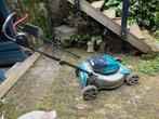 Makita accu grasmaaier en trimmer, Cirkelmaaier, Ophalen of Verzenden, Gebruikt