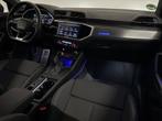 Audi Q3 Sportback 45 TFSI e 3 X S LINE ACC Pano Sfeer Keyles, Auto's, Audi, Gebruikt, Zwart, Met garantie (alle), Leder en Stof