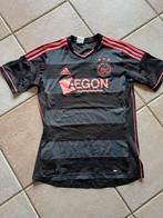 Voetbalshirt Ajax Adidas Aegon., Maat 48/50 (M), Zwart, Ophalen of Verzenden, Zo goed als nieuw
